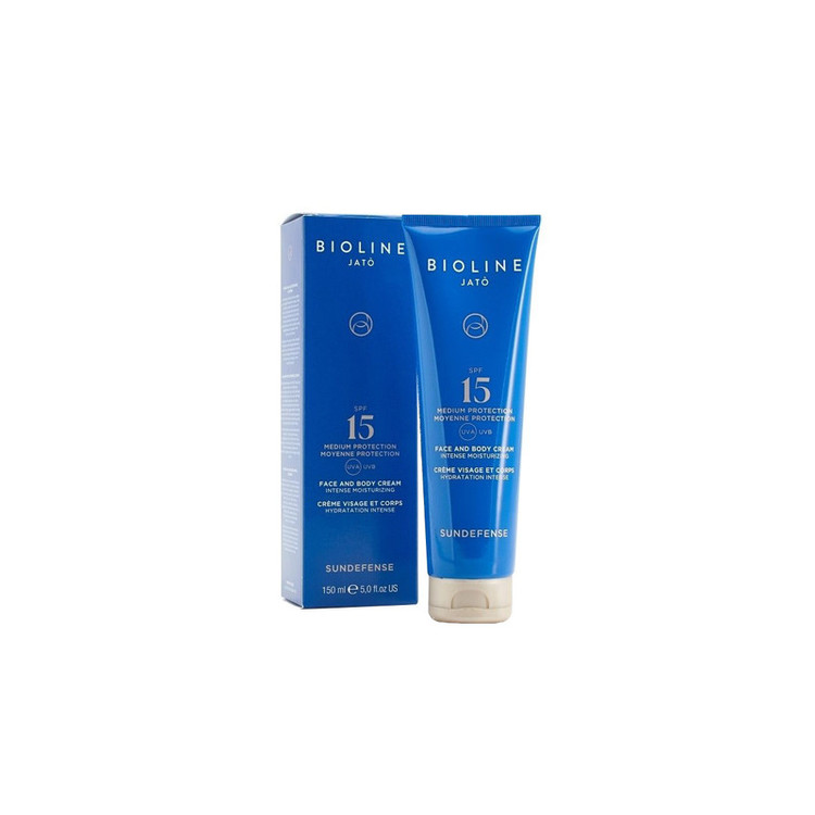 کرم ضد آفتاب بیولاین مدل MP حجم 150 میلی لیتر