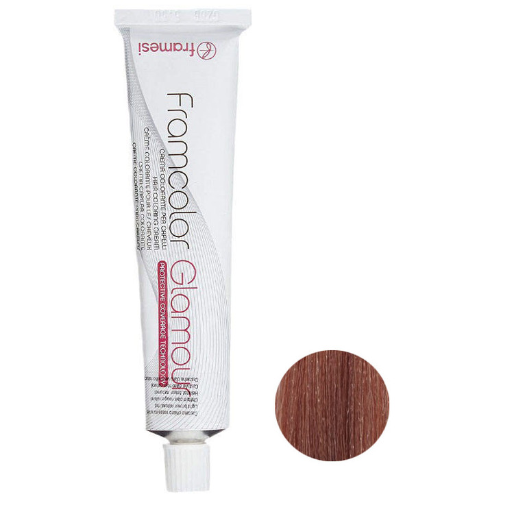 رنگ مو فرامسی مدل glamour شماره 7.635 حجم 100 میلی لیتر رنگ بلوند ایرلندی طبیعی