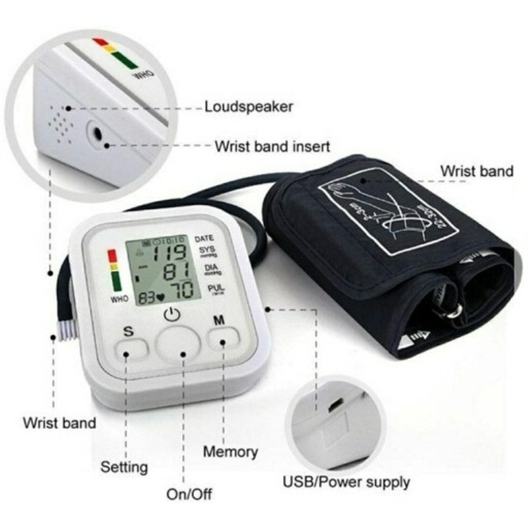 فشارسنج بازویی دیجیتال آرم استایل مدل BW-3205