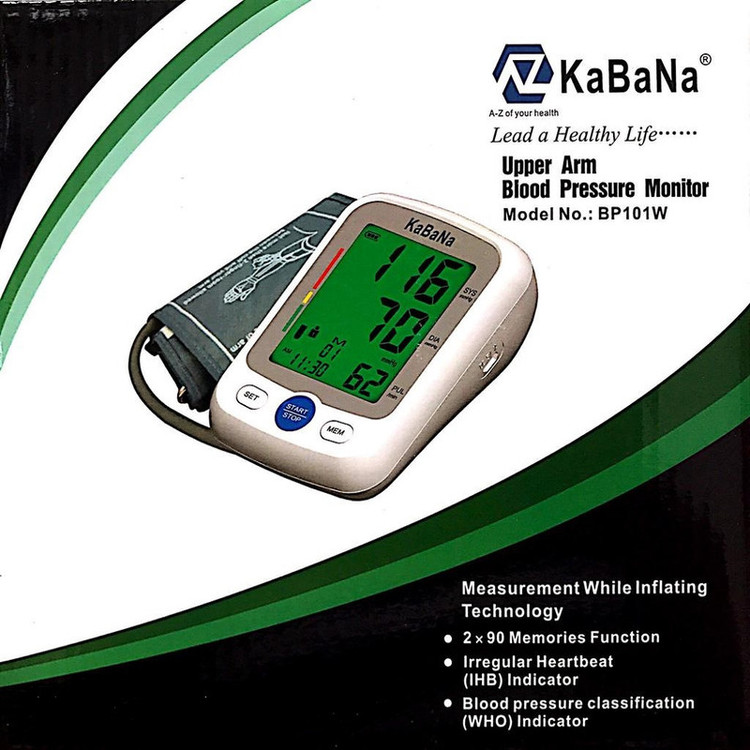 فشارسنج دیجیتال کابانا مدل BP101W