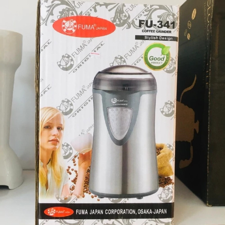 آسیاب برقی درجه یک اصل اورجینال ژاپنی مدل فوما fuma با گرید A همه چیز تمام تیغه ها استیل مدل fu341جنس بدنه استیل ضد زنگ