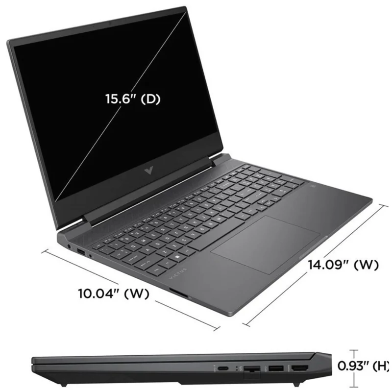 لپ تاپ اچ پی Victus مدل FB113DX پردازنده Ryzen 5(7535HS) مانیتور FHD IPS 144H گیمینگ