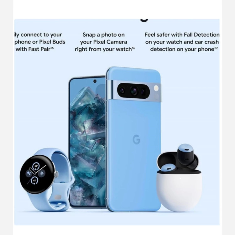 ساعت هوشمند گوگل پیکسل google pixel watch 2 مدل Bluetooth/Wi-F فروشگاه دبی لنج