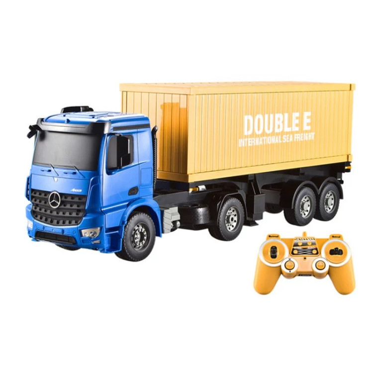 ماشین بازی کنترلی دابل ای مدل Mercedes-Benz Arocs Container Truck