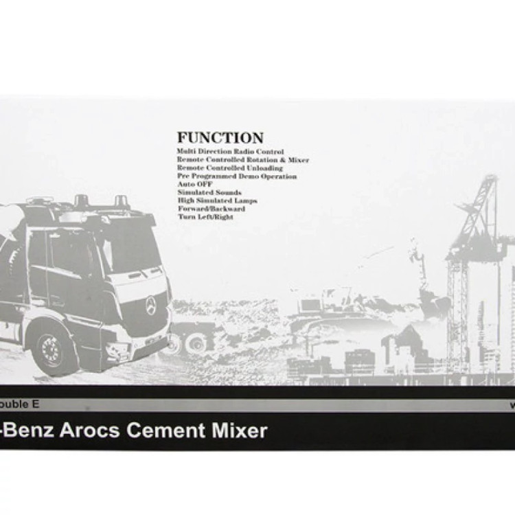 ماشین بازی کنترلی دبل ای مدل Mercedes Benz Cement Mixer