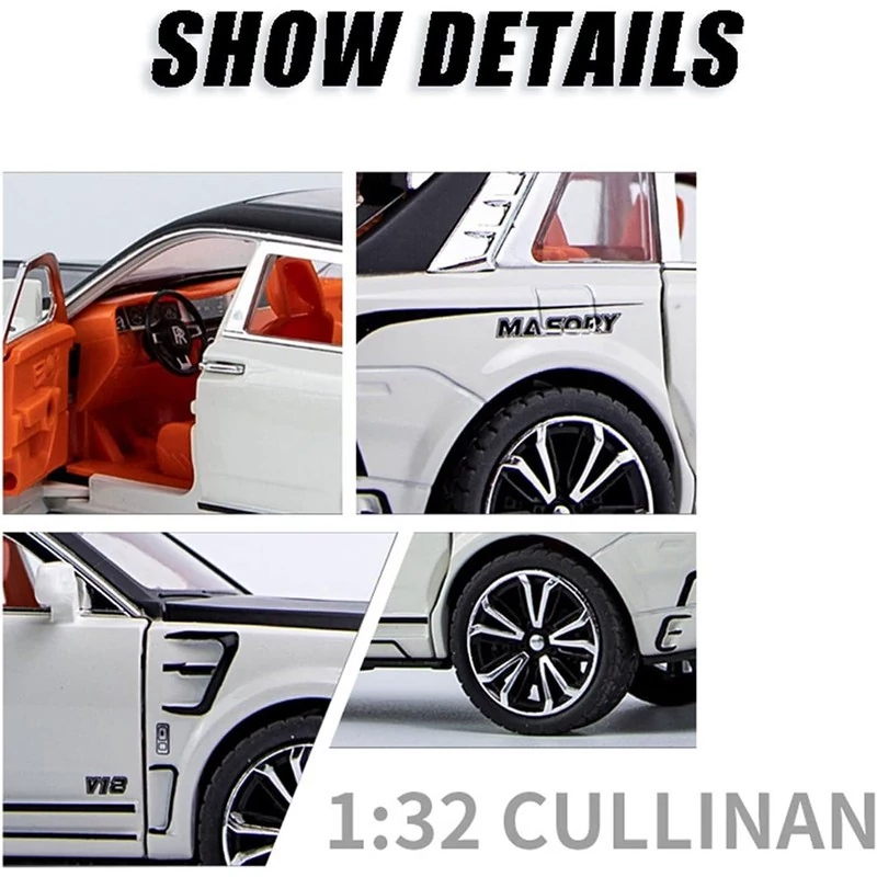 ماشین بازی مدل 1:32 Rolls-Royce Cullinan MANSORY