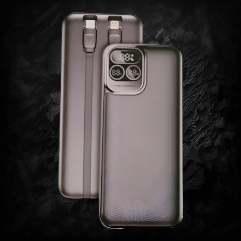 پاوربانک مدل 30000MAH ظرفیت 30000 میلی آمپر ساعت