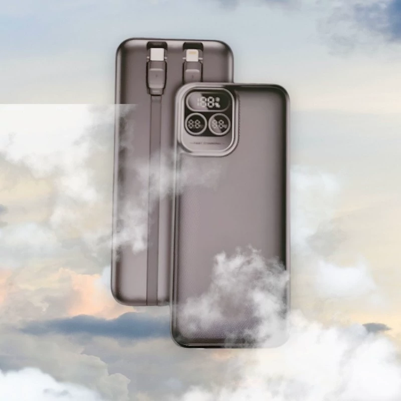 پاوربانک مدل 30000MAH ظرفیت 30000 میلی آمپر ساعت