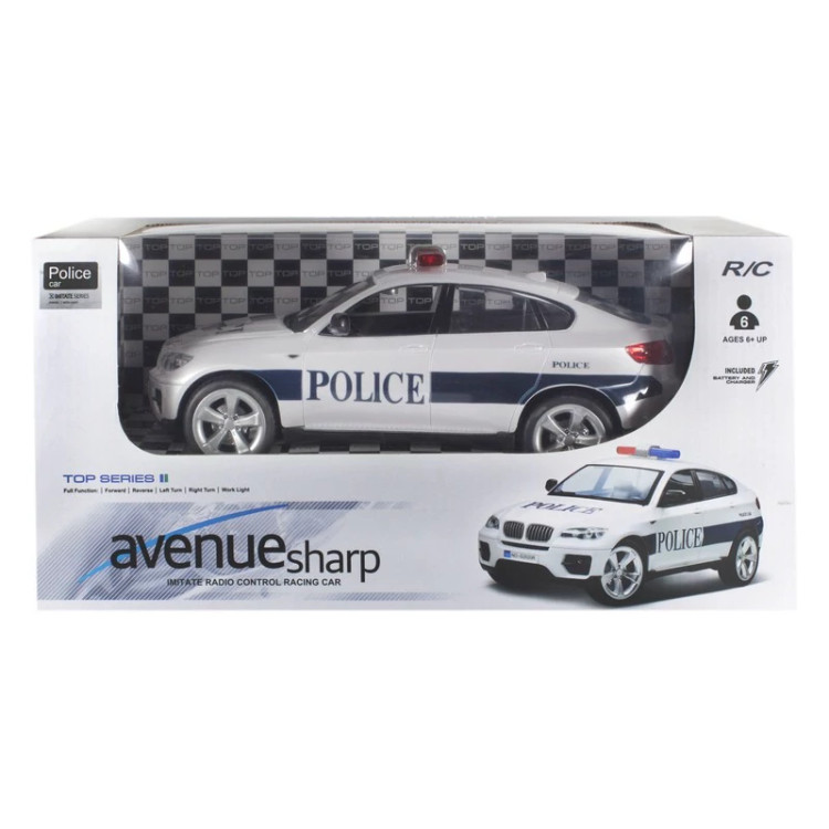 ماشین بازی کنترلی مدل BMW X6 Police کد 0057