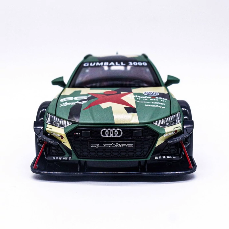 ماشین بازی مدل فلزی عقبکش آئودی AUDI RS6