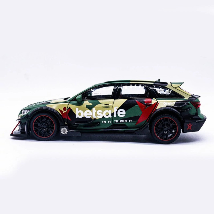 ماشین بازی مدل فلزی عقبکش آئودی AUDI RS6