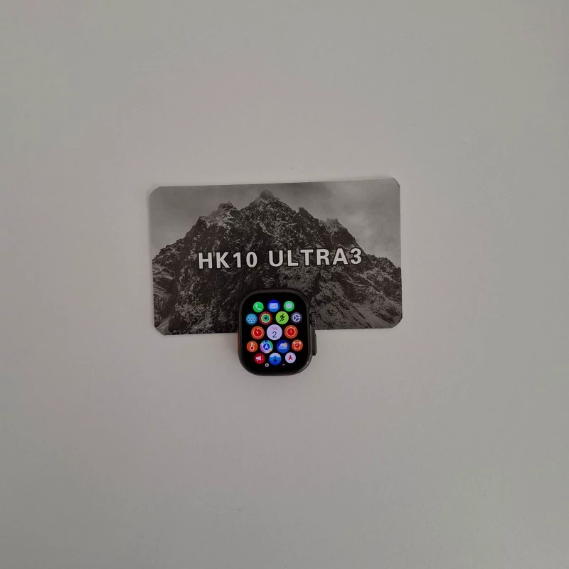 ساعت هوشمند ویرفیت مدل HK10 ultra3، سایز49، دارای قابلیت های کنترل موسیقی، شمارنده ضربان قلب، گام شمار، قابلیت مکالمه مس