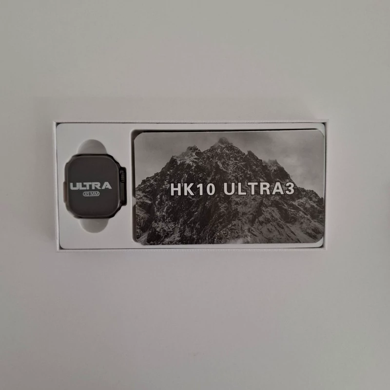 ساعت هوشمند ویرفیت مدل HK10 ultra3، سایز49، دارای قابلیت های کنترل موسیقی، شمارنده ضربان قلب، گام شمار، قابلیت مکالمه مس