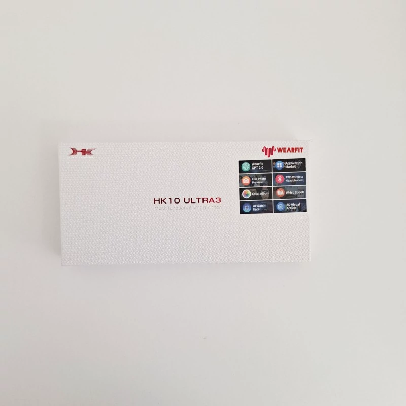 ساعت هوشمند ویرفیت مدل HK10 ultra3، سایز49، دارای قابلیت های کنترل موسیقی، شمارنده ضربان قلب، گام شمار، قابلیت مکالمه مس