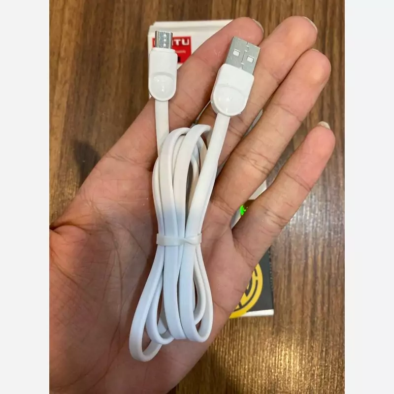 کابل شارژر سیلیکونی برند LEITU مدل USB TO MICRO