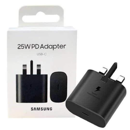 شارژر دیواری 25W PD Adapter USB-C Vietnam صد اورجینال سه پین