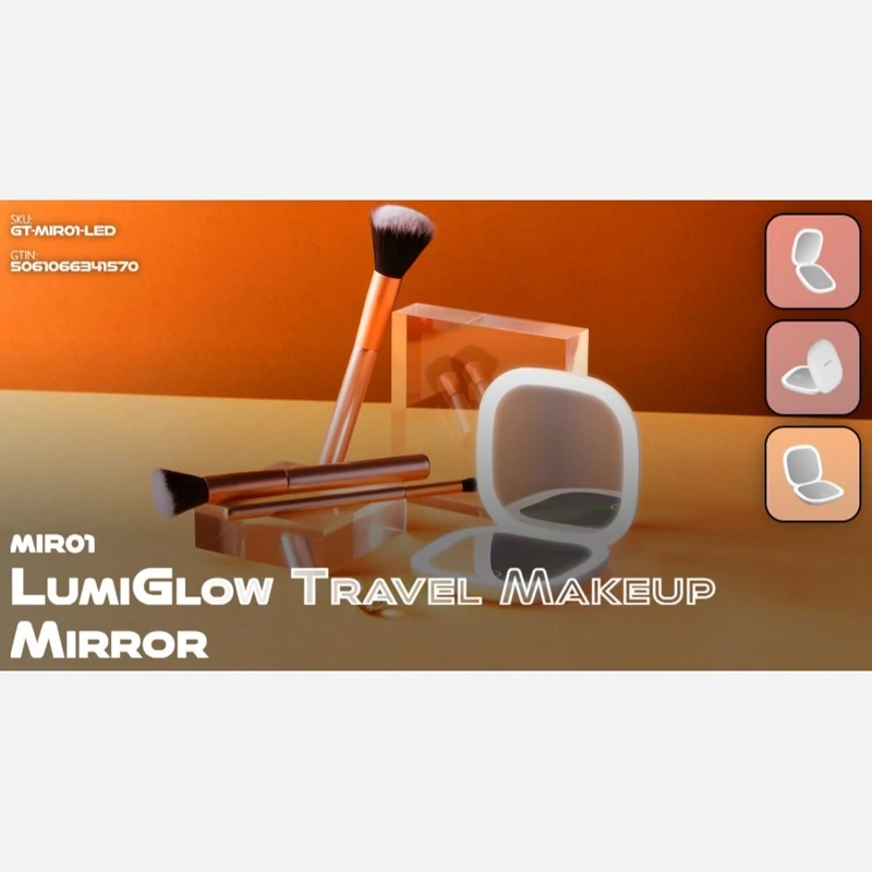 آینه آرایشی هوشمند گلتیج مدل GT-MIR01