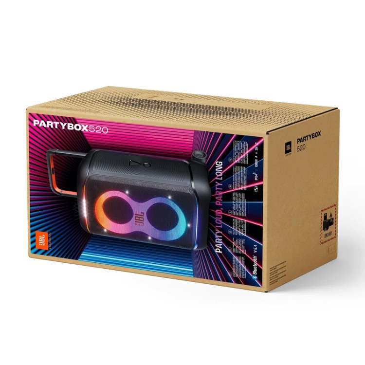 اسپیکر بلوتوثی قابل حمل جی بی ال مدل PartyBox 520