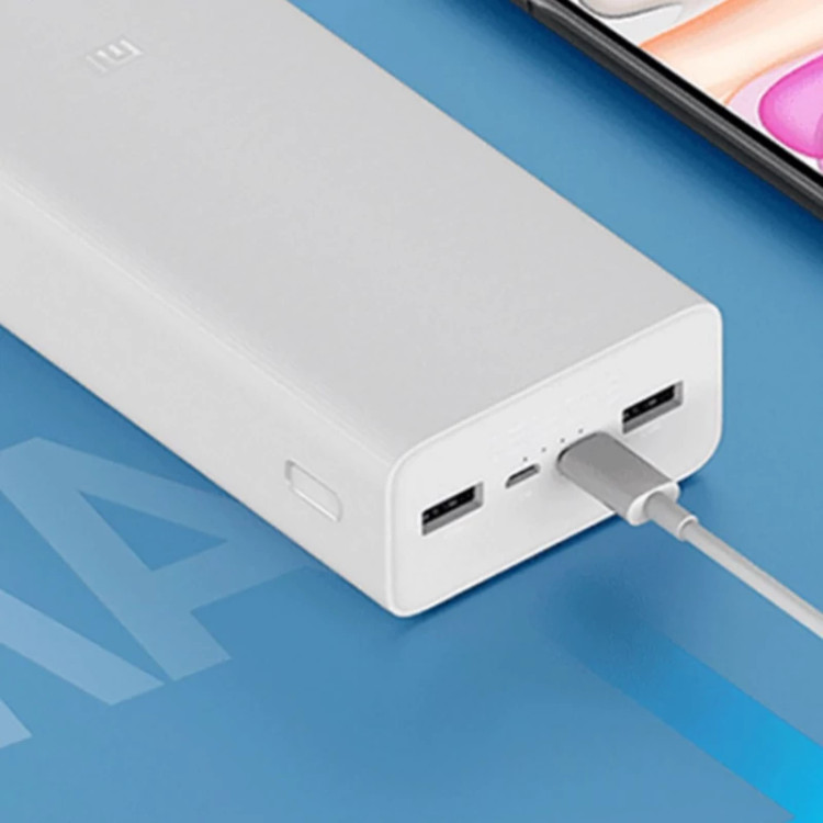 پاور بانک شیائومی مدل Mi PB3018ZM ظرفیت 30000 میلی آمپر ساعت