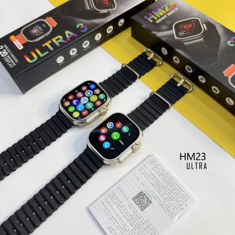 ساعت هوشمند HM23 Ultra 3 مناسب هدیه