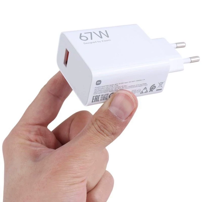 شارژر شیائومی 67 وات اصل ا Xiaomi 67W Charger ORGINAL
