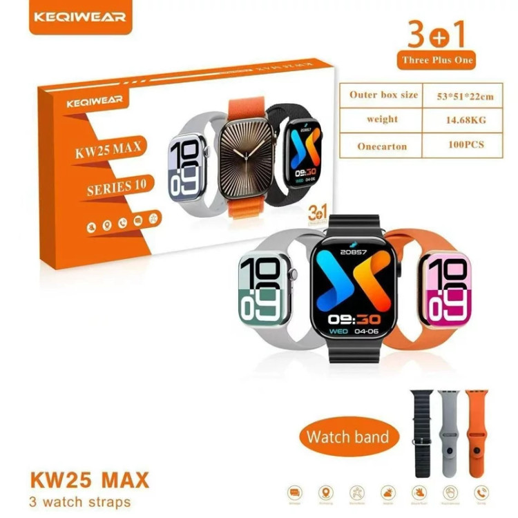 ساعت هوشمند مدل KW25 Maxمناسب هدیه