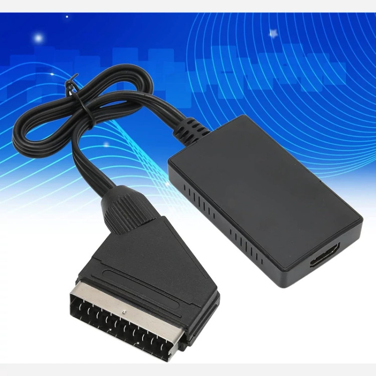 تبدیل SCART به HDMI همراه با کابل HDMI (پس کرایه)