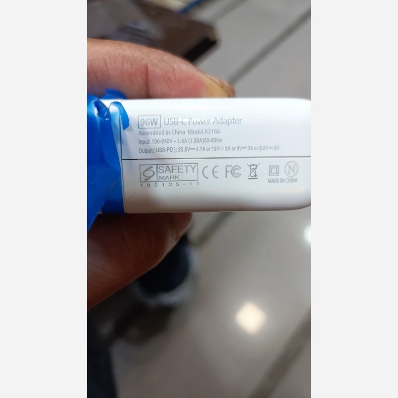 شارژر 96واتی مک بوک پرو مدل A2166اورجینال امازون المان