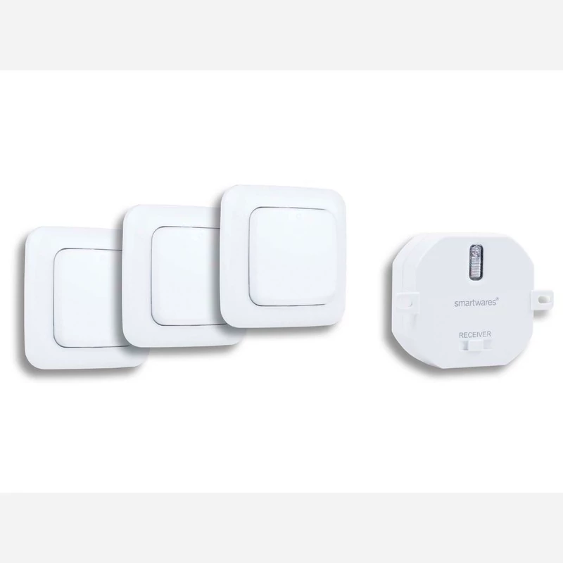 مجموعه 3عددی کلید برق بیسیم کنترل از راه دورSmartwares اورجینال امازون المان