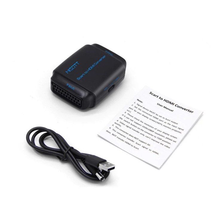 مبدل ورودی خروجی HDMI بScart