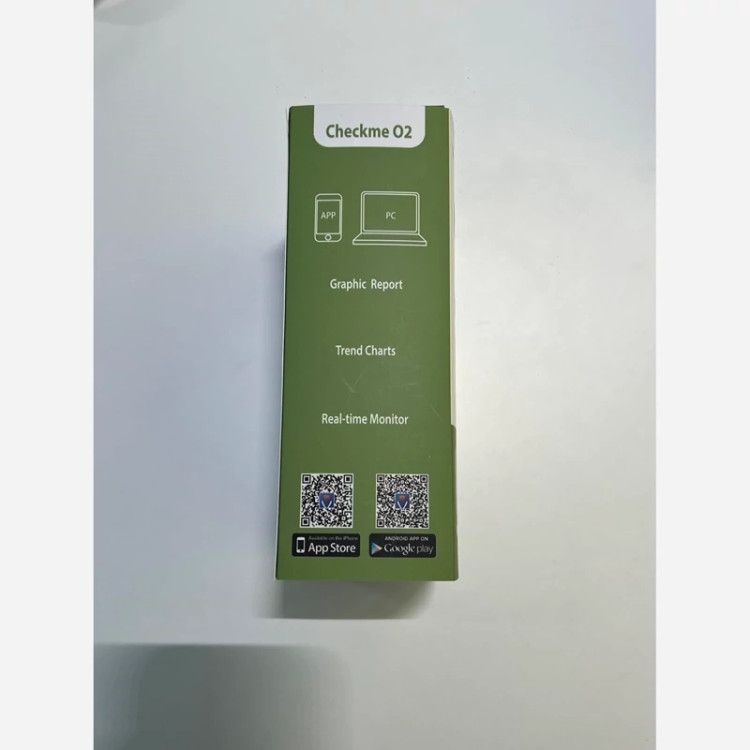 پالس اکسیمتر هوشمند برندCHECKME 02 PRO اکسیژن/اکسیژن خون /ضربان قلب