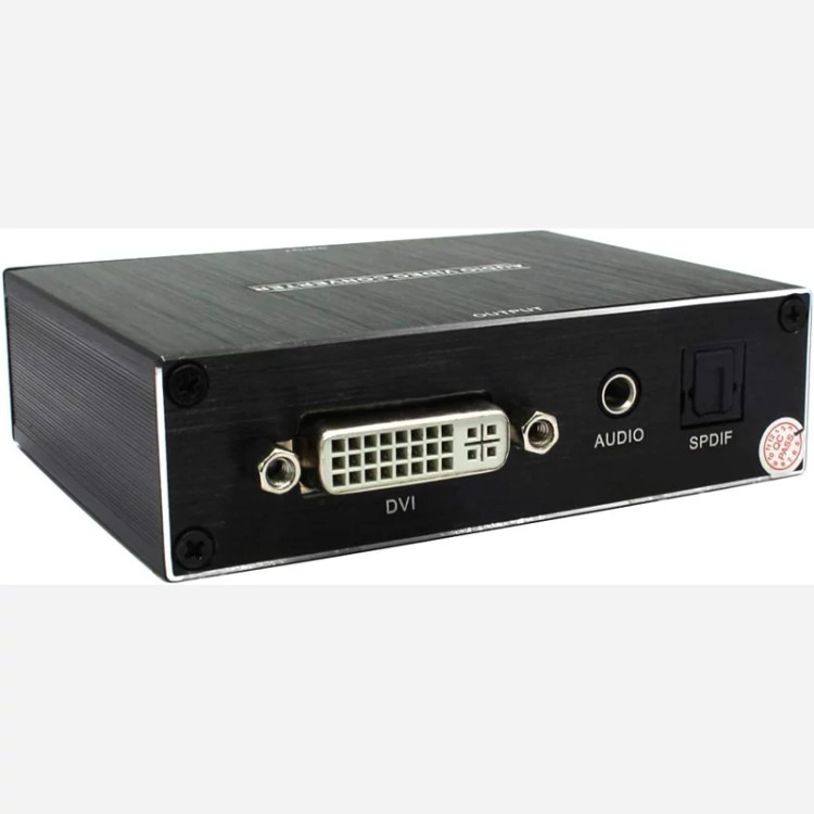 مبدل HDMi به DVI و جک 3.5 میلیمتری استریو اورجینال المان