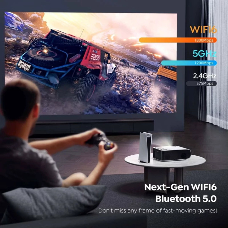 ویدیو پروژکتور برند YABER مدل Pro V8 با کیف حمل