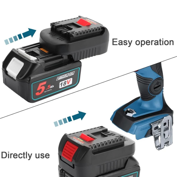 مبدل باتری ماکیتا به بوش Makita 18V به Bosch اورجینال امازون المان