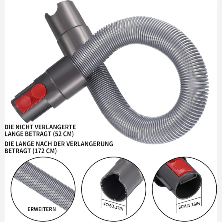 شلینگ جارو دایسون مدل Dyson V7 V8 V10 SV10 SV11،