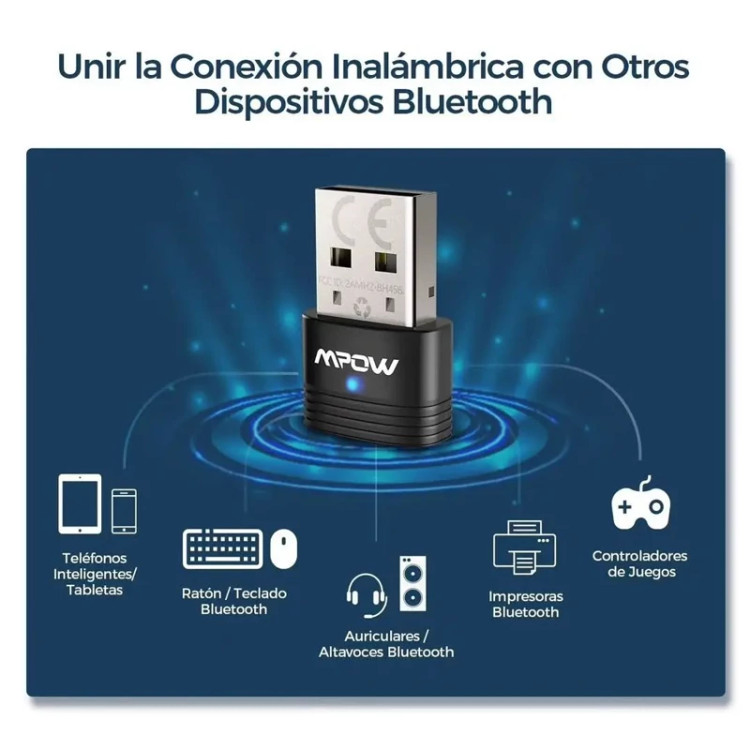 دانگل وایرلس USBاورجینال mpow wireless usb dongle