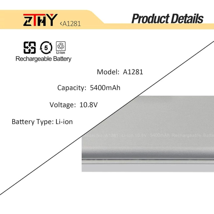 باتری لپ تاپ اپل Battery Apple A1281 Pro 15Inch 2008-2009