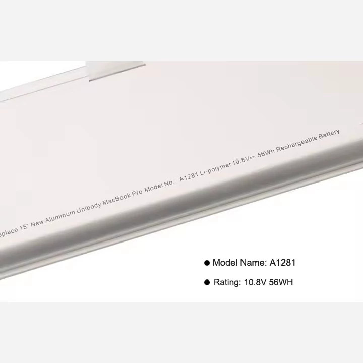 باتری لپ تاپ اپل Battery Apple A1281 Pro 15Inch 2008-2009