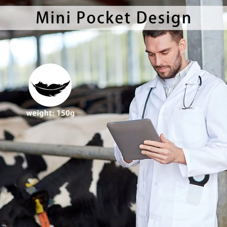 اسکنر ریزتراشه حیوان خانگی/چیپ خوان مدلW90B (پس کرایه)