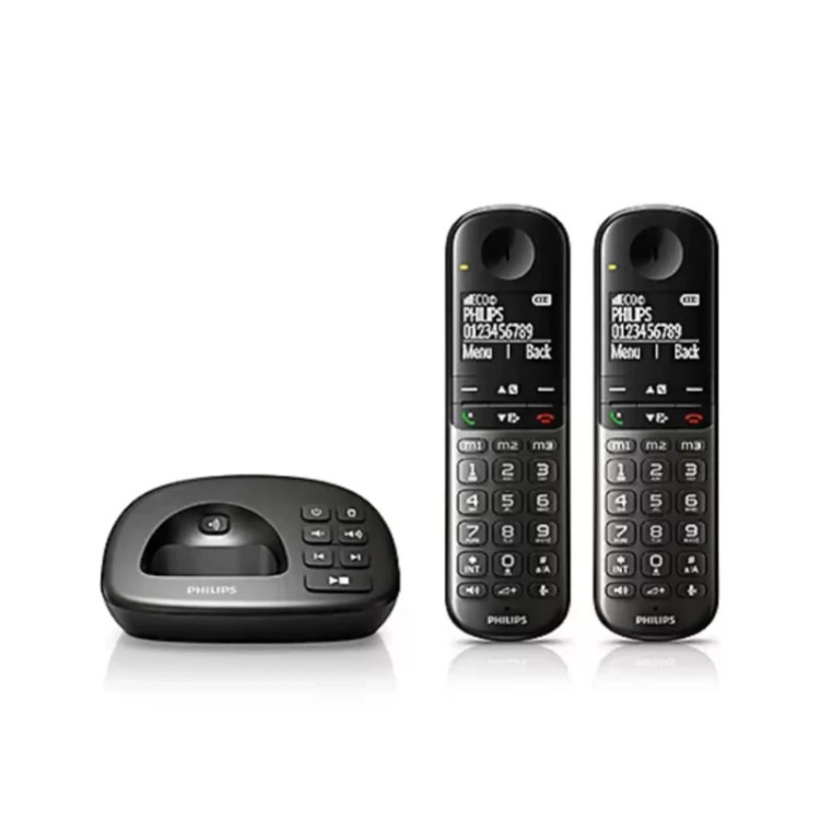 تلفن بیسیم فلیپس 2 گوشی منشی دار سفارش ترکیه اورجینال امازون المان