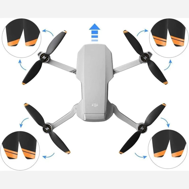 8عدد ملخ هلی شات دیجی مینی DJI Mini 2 اورجینال امازون المان