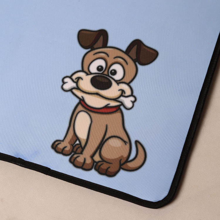 مت ظرف آب و غذا سگ مدل Woof