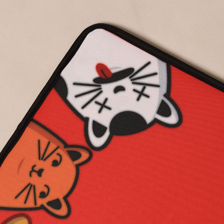 مت ظرف آب و غذا گربه مدل AngryCats
