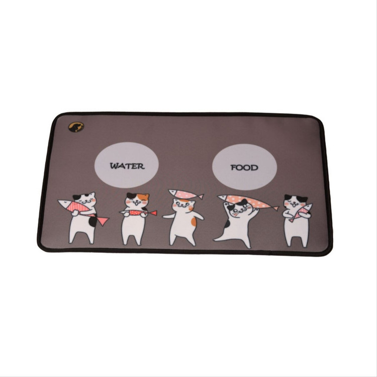 مت ظرف آب و غذا گربه مدل HappyCat