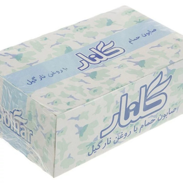 صابون گلنار مدل روغن نارگیل بسته 6 عددی