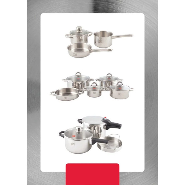 قابلمه پارس استیل مدل کف سه لایه کد 200 سایز 20