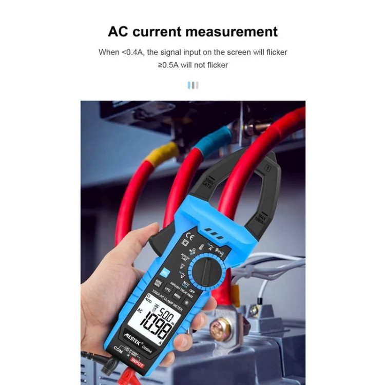 مولتی متر کلمپی دیجیتال مستک مدل CM86A
