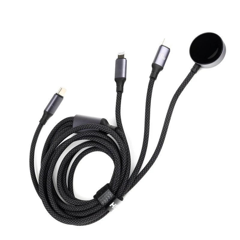 کابل تبدیل USB-C به لایتنینگ / USB-C / WIRELESS هیسکا مدل LX-31 طول 1.2 متر