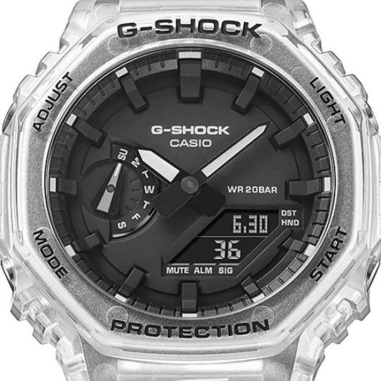 ساعت مچی عقربهای کوارتز کاسیو مدل GA-2100SKE-7A