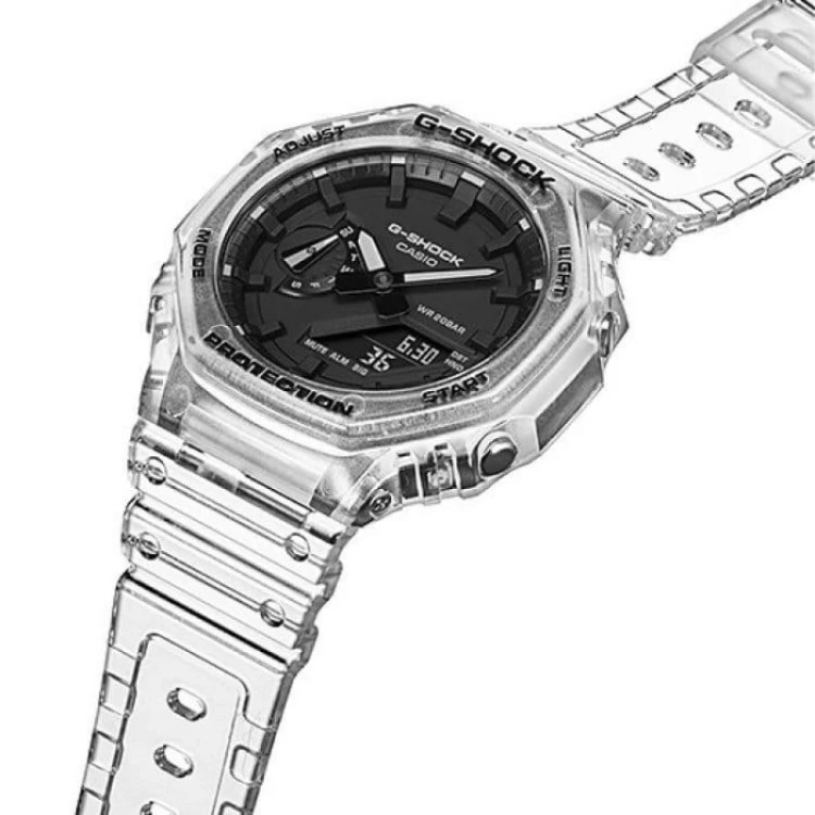 ساعت مچی عقربهای کوارتز کاسیو مدل GA-2100SKE-7A